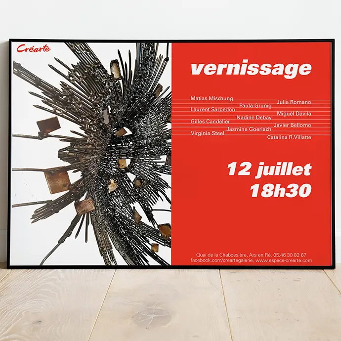 Affiche Galerie Créarte