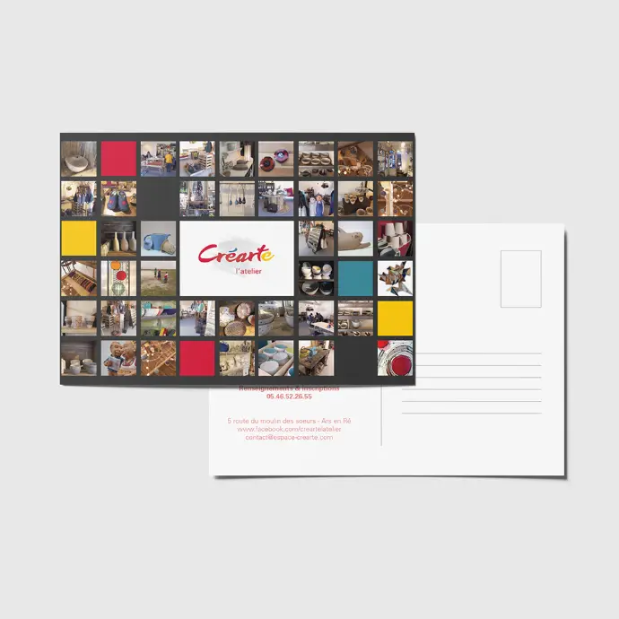 Carte postal promo
