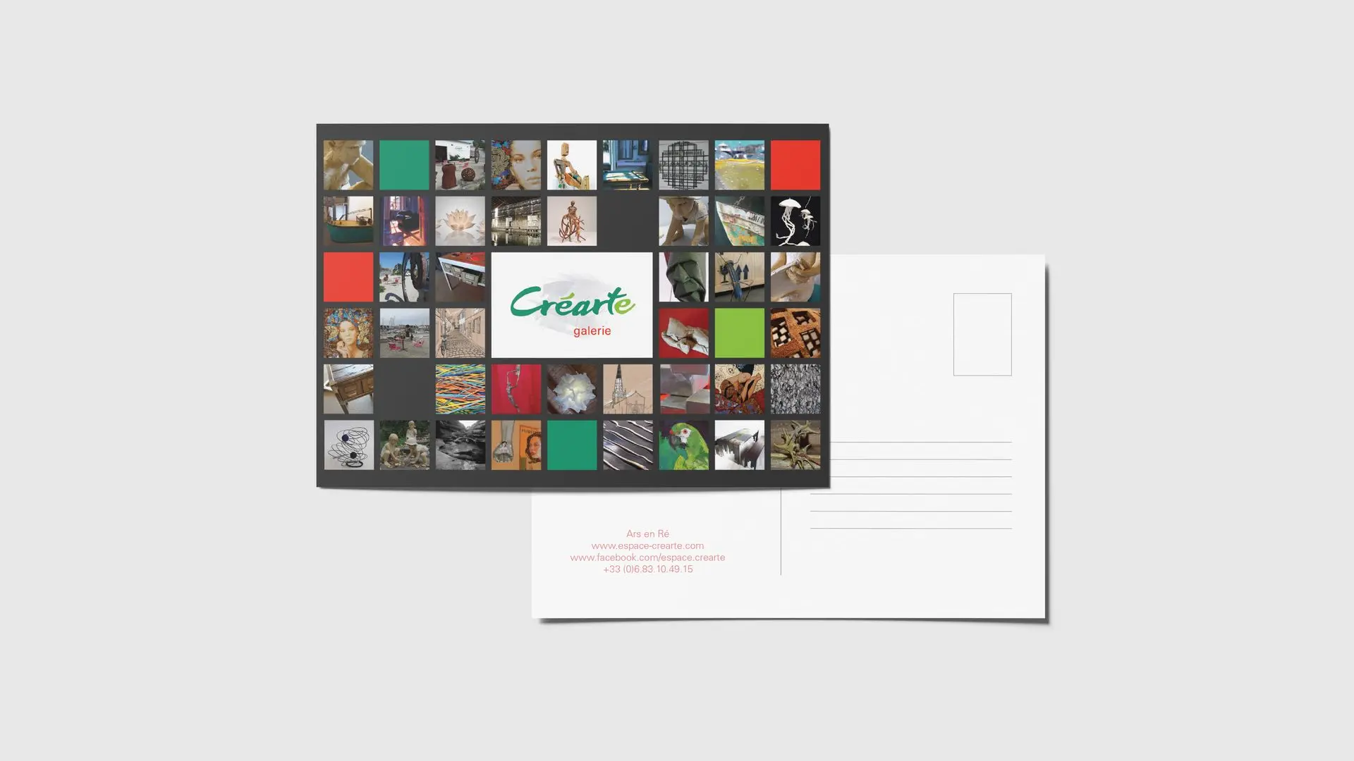 Carte postale promotionnelle